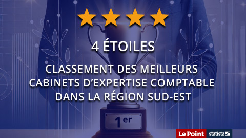 BNC Conseil, classement des meilleurs cabinets d'expert-comptable élu par le point en tant que meilleur cabinet d’expertise comptable du Sud-Est